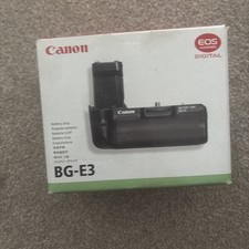 Canon BG-E3 Battery Grip, for Canon 350D, and 400D cameras.