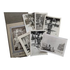 Lot of 7 Black  White Pictures WW2 Korea Vietnam Military Soldiers Weapons