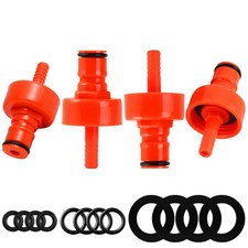 4 PCS Plastic Carbonation Cap 5/16 Inch Barb Ball Lock PET Bottle Filling