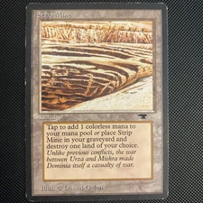 English - MTG Strip Mine (No Horizons) - MP - Antiquities