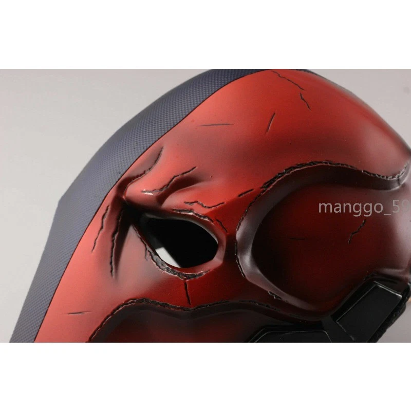 Deathstroke Mask Helmet Justice League Halloween Party Prop Mask Cosplay Gift - Image 3 of 4