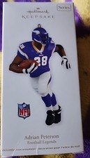 Hallmark Keepsake Ornament 2011 Football Legends Adrian Peterson NIB