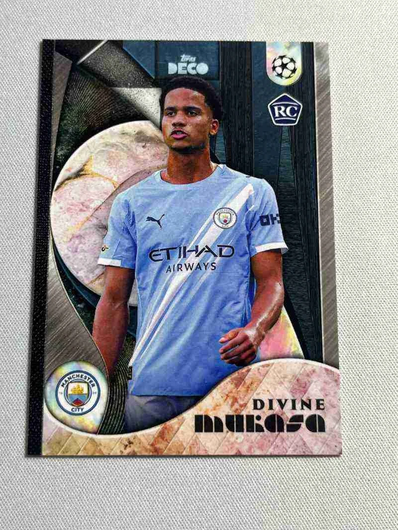 Topps Soccer Manchester City Sports Trading Cards & Accessories