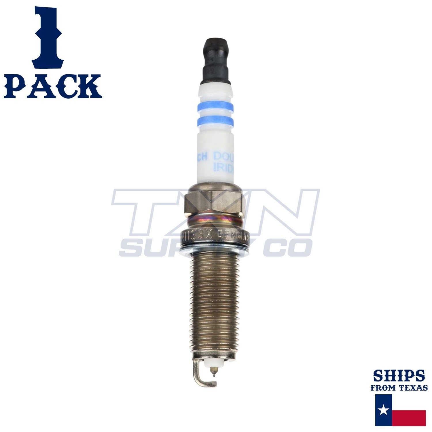 1 Pack Bosch 9621 VR7NII33X Double Iridium Spark Plug