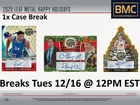 Giannis Antetokounmpo 2025 Leaf Happy Holidays Multi-Sport Case Break #1