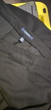 Chaps Women’s Plus Black Stretch Dress Pants Straight Leg Twill 32" Inseam