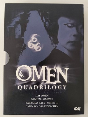 DVD The Omen Quadrilogy, 4 Discs Horror, Gebraucht 