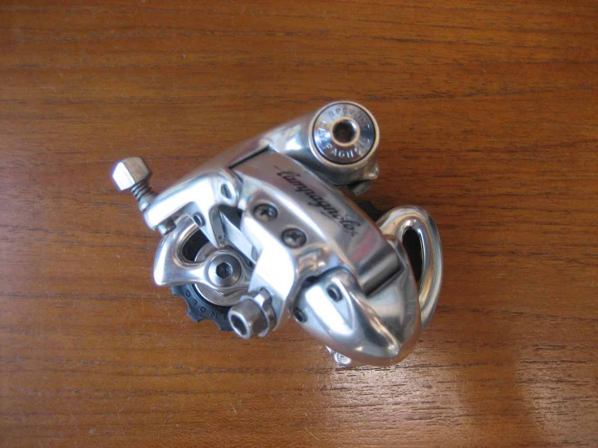 Dérailleur Arrière Campagnolo C-Record Vintage - NOS - Guaina Blanc Pearl - Italie
