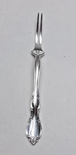 ROSE TIARA STERLING SILVER SPINACH SERVER-ELEGANT/ODD 1963 GORHAM FINE