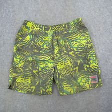 Billionaire Boys Club Shorts Mens Large Green Board Swim Surf Lined Jungle Print