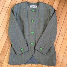 USED CHRISTIAN DIOR PR T-A-PORTER TAILORED JACKET ACCEPTABLE