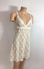 Hanky Panky Lace Babydoll Nighty Ruffle Hem Womens Medium