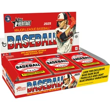 2025 Topps Heritage Baseball - PICK YOUR PLAYER