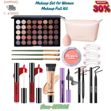 Makeup Set for Women, Makeup Full Kit for Beginners & Professionals, Travel Make