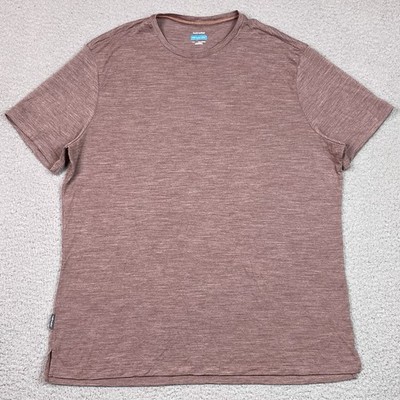 Icebreaker 125 Cool-Lite T Shirt Men's Size L Wool Blend Athletic Breathable