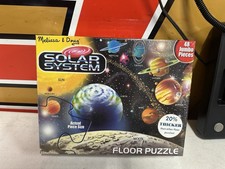 NEW SEALED BOX Melissa  Doug Solar System 48 Piece Jigsaw Floor Puzzle 