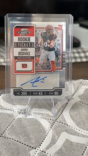2023 Panini Contenders Optic - Rookie Ticket Autographs Andrei Iosivas #144 (AU,