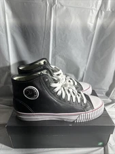 PF Flyers Center HI REISS BLACK LEATHER MENS 10 NIB