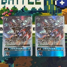 Digimon Card Metal Greymon Bt10-024 Srdigimon Card Japan