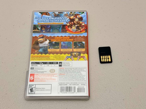 Donkey Kong Country: Tropical Freeze (Nintendo Switch) Game & Case Tested - Picture 2 of 5