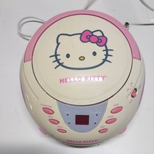 Hello kitty Cd Player-AM/FM Radio (Defective-...