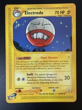 Electrode 8/147 Non Holo Rare Pokemon Card Aquapolis Set
