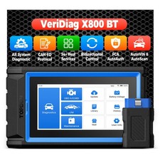 Topdon Veridiag X800bt 2 Years Free Update Full System Obd2 Car Diagnostic Tool