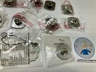 Pokemon League Sinnoh Gym Badges, Fennekin Key Chain, Trainer Tower pin, 12set — photo 5