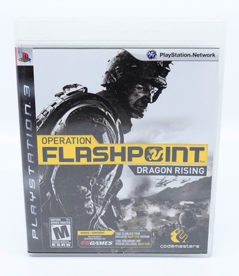Operation Flashpoint: Dragon Rising Sony PlayStation 3 PS3 Game CIB Complete