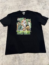 Fanatics NBA Jayson Tatum Black Shirt - Mens 2XL Short Sleeve - Boston Celtics