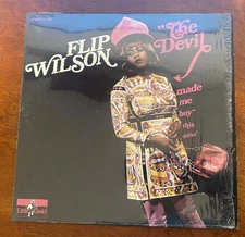 Flip Wilson: The Devil made me buy this dress Vinyl LP in  Shrink (EX) Condition