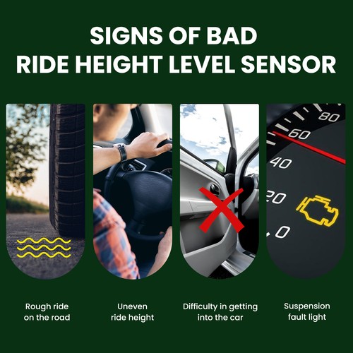 Rear Right Ride Height Sensor Fit 03-09 Lexus GX470 Toyota 4Runner 4.0L 4.7L - Picture 6 of 16
