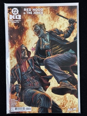 2025 DC K.O. Red Hood vs The Joker #1 Lee Berme Jo Snyder CVR B Variant NM+