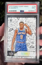 2019-20 Panini Court Kings RJ Barrett Level 3 III Rookie PSA 9 Mint SP RC (B)