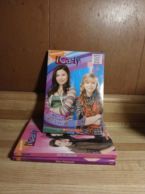 iCarly Book Lot Of 3 iWanna Stay, iGo To Japan, IAm Famous