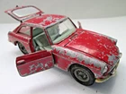 VINTAGE CORGI TOYS # 327 MGB GT DIECAST MODEL SPORTS CAR RED 1967
