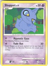 Shuppet 92/127 Common Platinum Pokemon Moderately Played