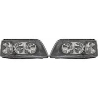 Satz Scheinwerfer FüR VW T5 Upgrade Baujahr 03-09 Schwarz