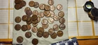 1955-S AU CENT 1 ROLL SOLID DATE 50 LINCOLN WHEAT CENTS  "FREE SHIPPING"