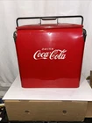 Vintage Antique Coca Cola Metal Icebox Cooler