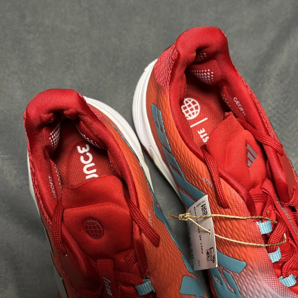 Adidas Barricade Clay Court Women's Tennis Shoes Sports Training Size 10 HQ8427 - Image 4 of 4