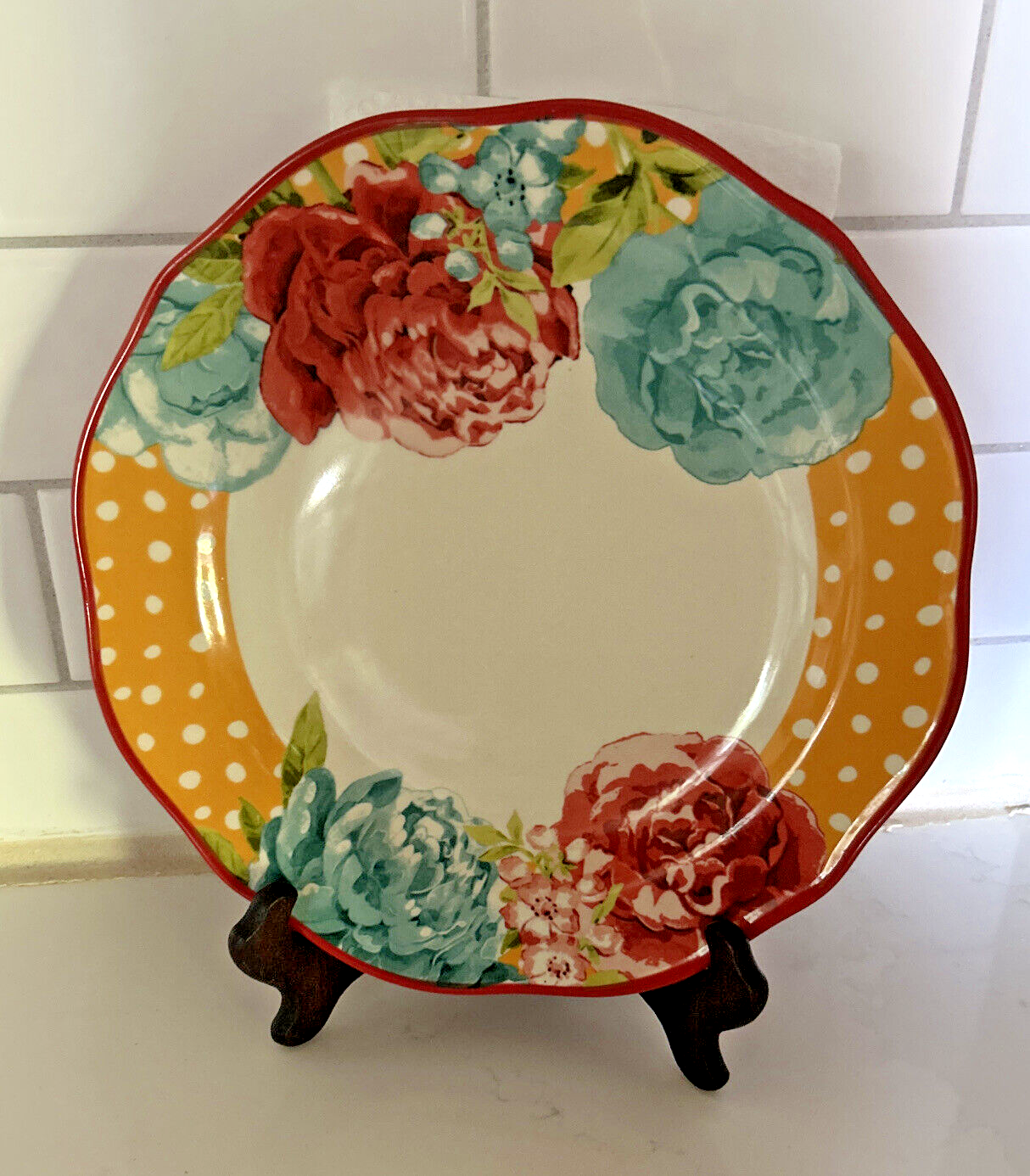 Pioneer Woman Blossom Jubilee 10.5-Inch Dinner Plate Replacement Dishware