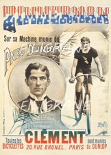 CléMENT VéLO/CYCLES Rkat - POSTER HQ 40x60cm d'une AFFICHE VINTAGE