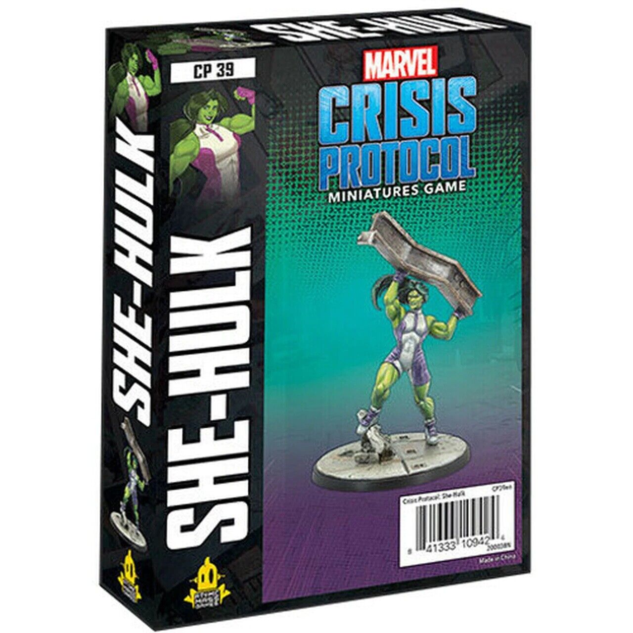 She-Hulk Character Pack Marvel Crisis Protocol Asmodee NIB