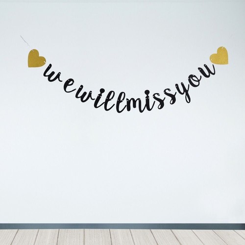 Paper Glitter Bunting Retirement Party Party Decorations Party Supplies