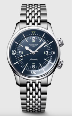 Longines Legend Diver 39MM Stainless Steel Automatic Blue Dial Watch L37644907