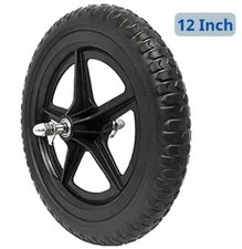 12 Inch EVA Foam Balance Bike Replacement Wheel, Compatible with Strider