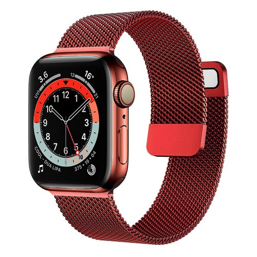 Cinturino a rete in acciaio inox per Apple Watch 10 9 8 7 SE 40/44/41/45/42/46mm - Foto 25 di 40