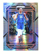 2023 Panini Prizm Basketball WNBA Alyssa Thomas Hyper Prizm Card #65 Sun