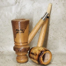 Lot Of 2 Vintage Meerschaum Corn Cob & Pikes Peak  Estate Pipes 